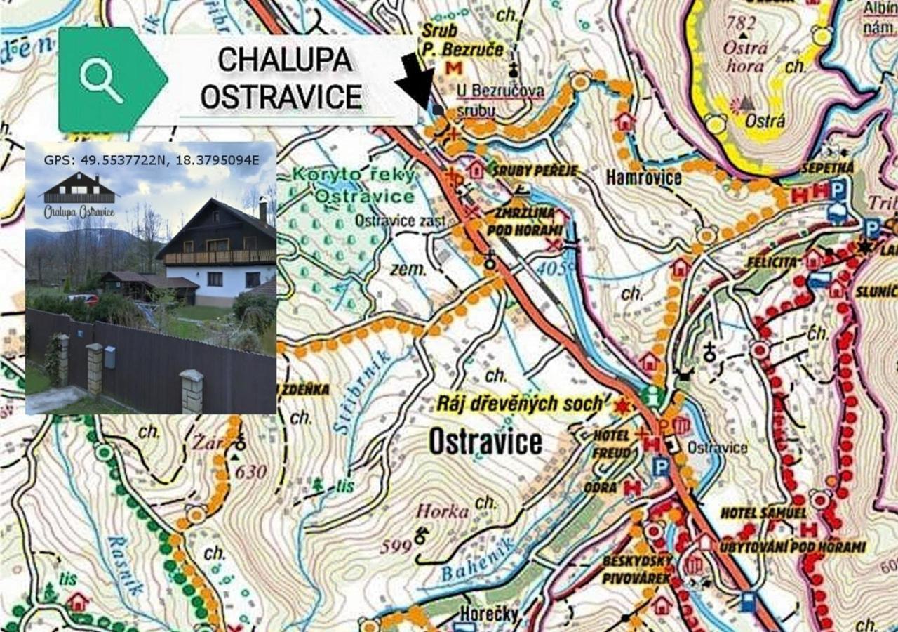 Chalupa Ostravice Kültér fotó